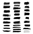 Brush strokes vector image