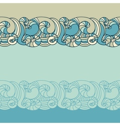 Wave Patterns Background vector image