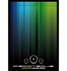 Music event background vector image