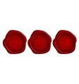 Wax seal vector image