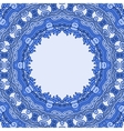 Ornamental pattern vector image