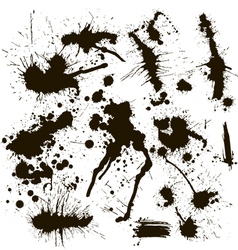 Ink spot vector image