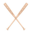Baseball bat vector image