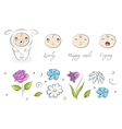 Baby sheep vector image