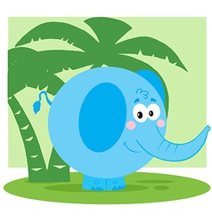 Cartoon Elephant vector image