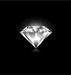 Diamond vector image