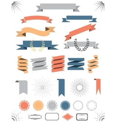 Vintage elements royalty free vector image