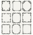 Frames vector image