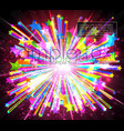 Abstract starburst vector image