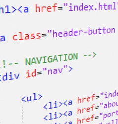 Html code Html code vector image