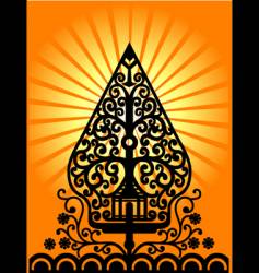 Shadow play or puppet show vector image
