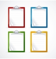 Check list icon set vector image