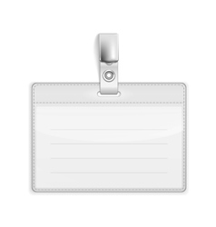 Badge Holder vector image