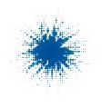 Halftone blob vector image