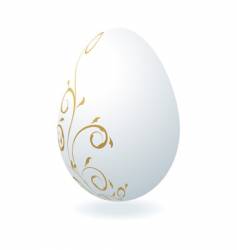 Easter egg vector image