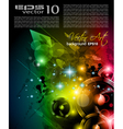 Disco Poster vector image