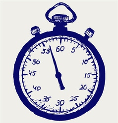 Stopwatch vector image