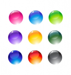 Decoration balls vector image