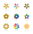 Corporate design elements vector image