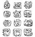 Horoscope characters Horoscope characters vector image