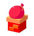 Icon chimney vector image