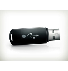 USB flash drive vector image