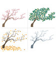 Seasons vector image