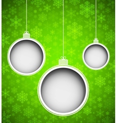 New Years toys vector image