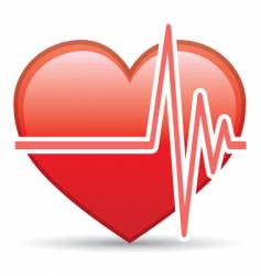 Pulse trace vector image