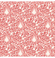 Valentine seamless pattern vector image