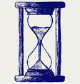 Hourglass vector image