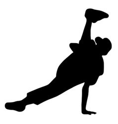 Streetdancer vector image