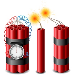 Dynamite set vector image