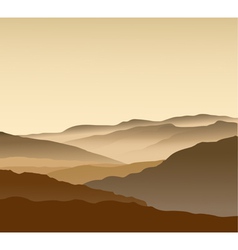 Mountains Landscape vector image