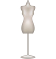 Mannequin or dressmakers dummy vector image