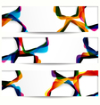 Abstract colorful banners vector image