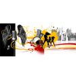 Music background vector image