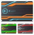 Business card vector image