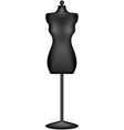 Mannequin or dressmakers dummy vector image