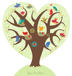 Tree of Love vector image