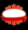 Movie banner vector image