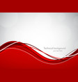 Abstract red background vector image