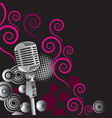 Mic vector image