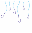 Hooks vector image