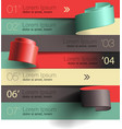 Modern design infographic template vector image
