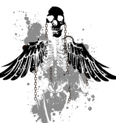 Skull vector image