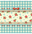 Floral background vector image