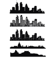 London skyline vector image