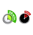 Timer vector image