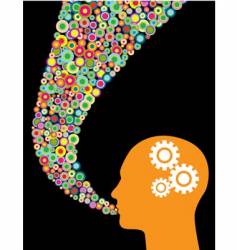 Speech man vector image